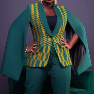 Green blazer